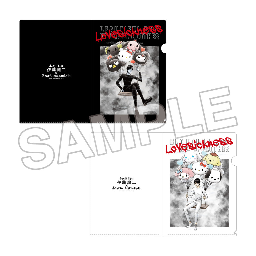 JUNJI ITO x Sanrio characters File Folder Set, The Beautiful Boy at the Crossroads