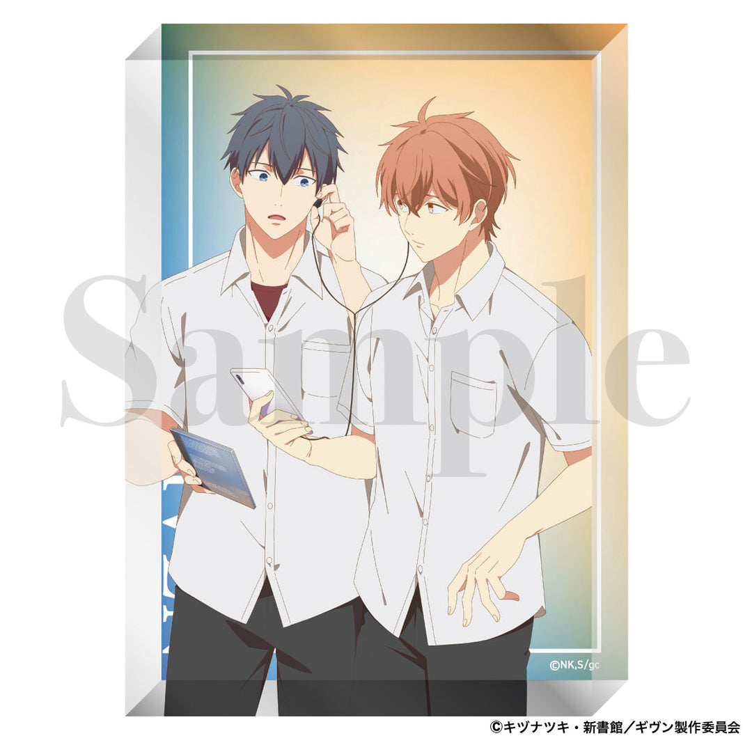 Given The Movie: To the Sea Mafuyu & Ritsuka Acrylic Block