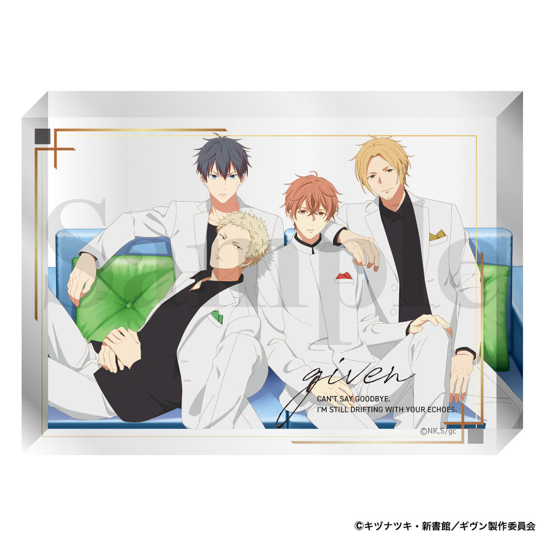 "Given The Movie: To the Sea" Acrylic Block