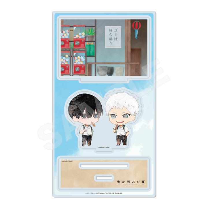 The Summer Hikaru Died Chibi Style Diorama Acrylic Stand A
