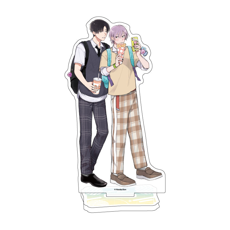 Akasaka Works 01 Students' First Date Plans @ Ikebukuro BL Fair Figural Acrylic Stand