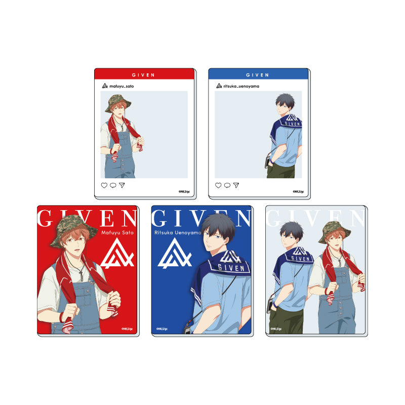 Given The Movie: To the Sea Festival Acrylic Card Blind Bag