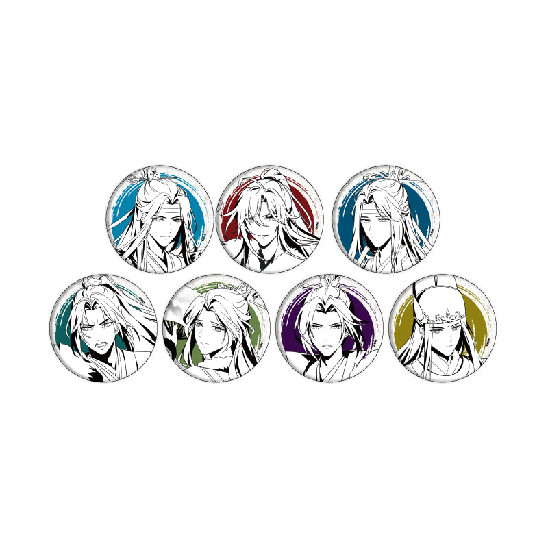 Grandmaster of Demonic Cultivation Audio Drama Paper Style Tin Badge Blind Bag