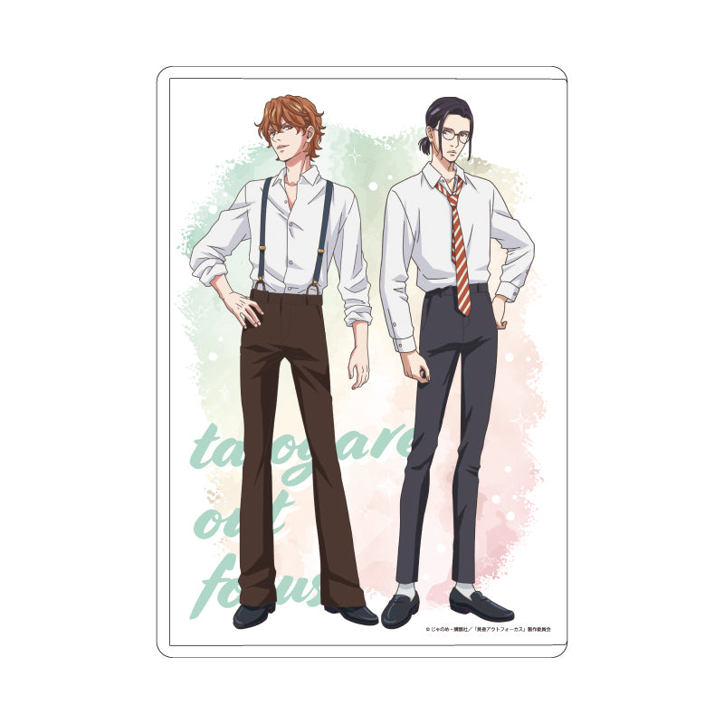 Twilight Out of Focus Kikuchihara Jin & Ichikawa Giichi Clear Case