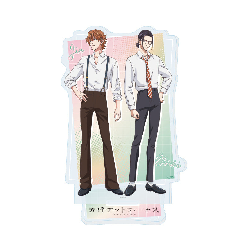 Twilight Out of Focus Kikuchihara Jin & Ichikawa Giichi Acrylic Stand