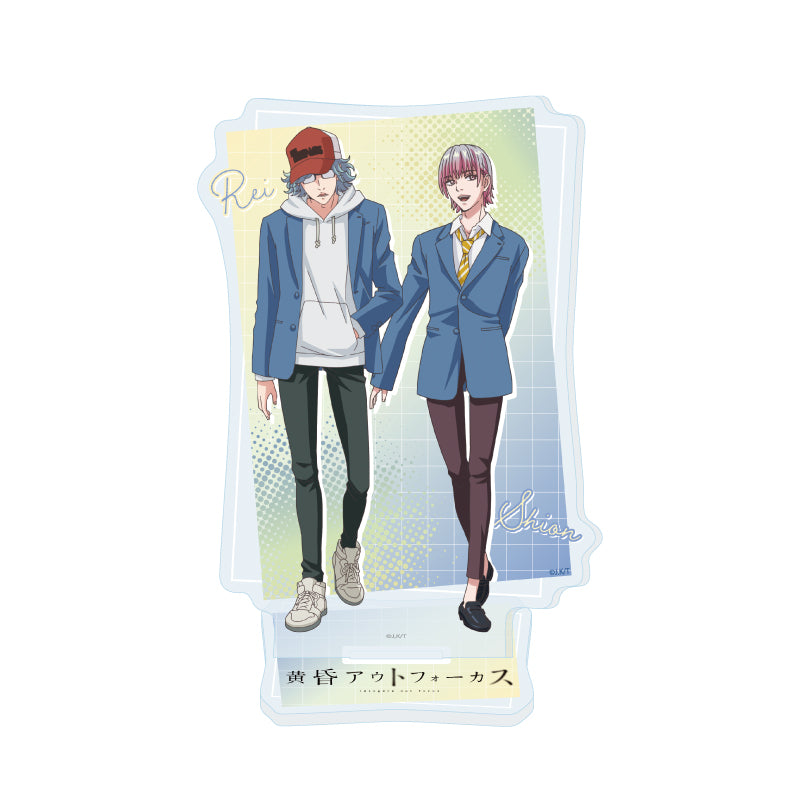 Twilight Out of Focus Inaba Rei & Yoshino Shion Acrylic Stand