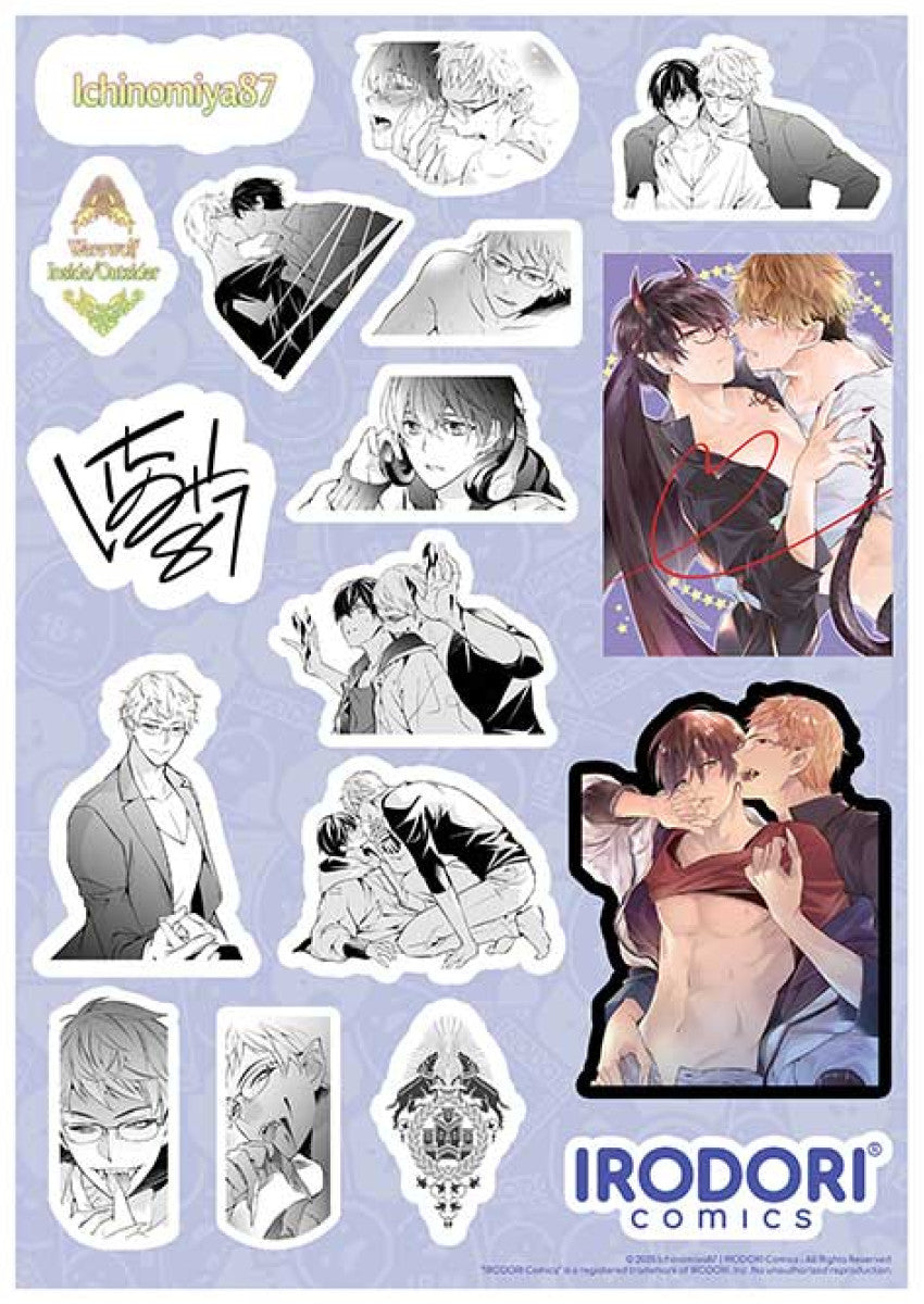 Werewolf Insider/Outsider Sticker Sheet