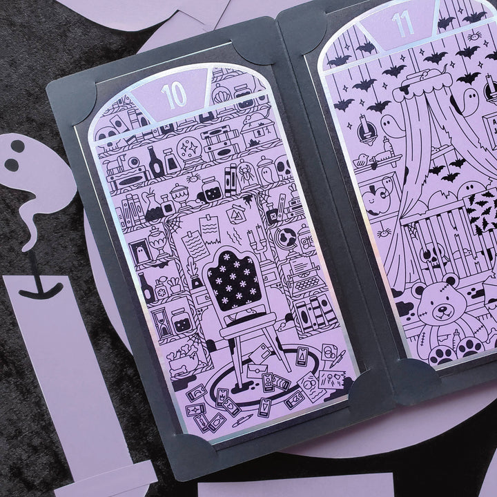 2025 Halloween Sticker Advent Calendar