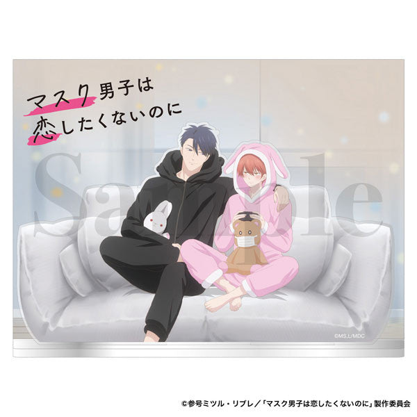 Mask Danshi: This Shouldn't Lead to Love Acrylic Diorama