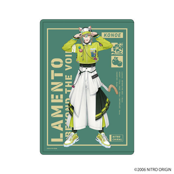 Lamento Beyond the Void Konoe Clear File