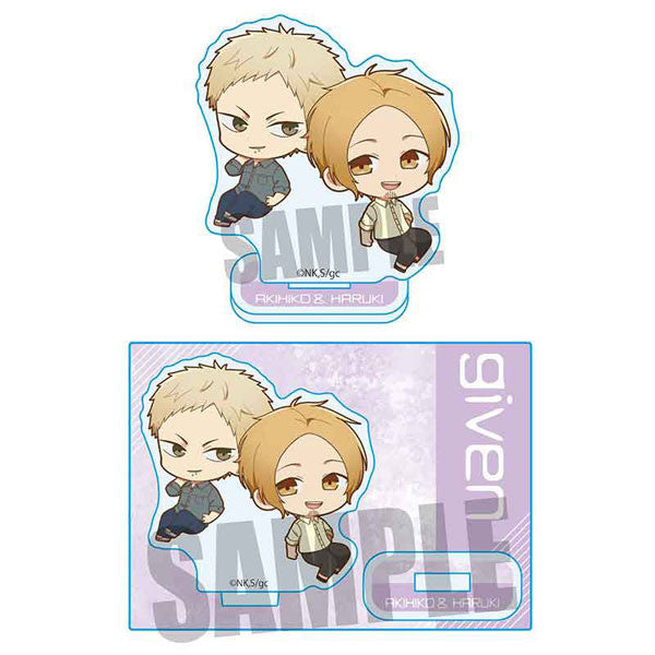 Given Akihiko & Haruki Chibi Acrylic Stand