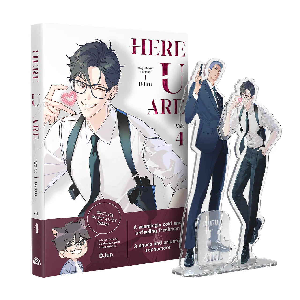 Here U Are Vol. 4 (Hardcover) + acrylic standee – Yiggybean Books