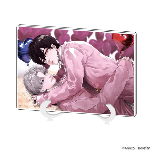 Kiss Me Crying Large Acrylic Panel