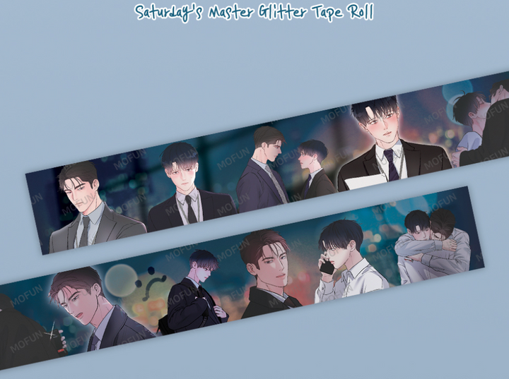 Saturday's Master Glitter Tape Roll