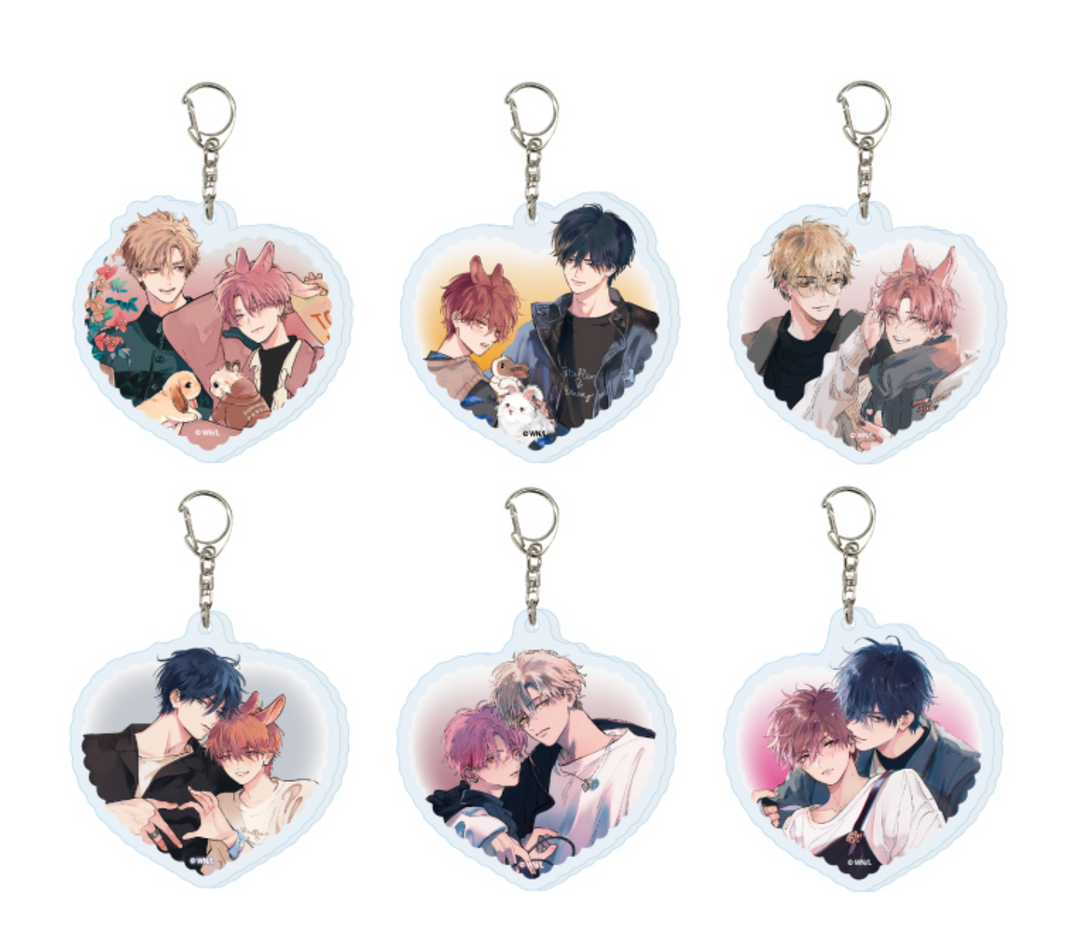 PheromoHolic Acrylic Keychain Bling Bag
