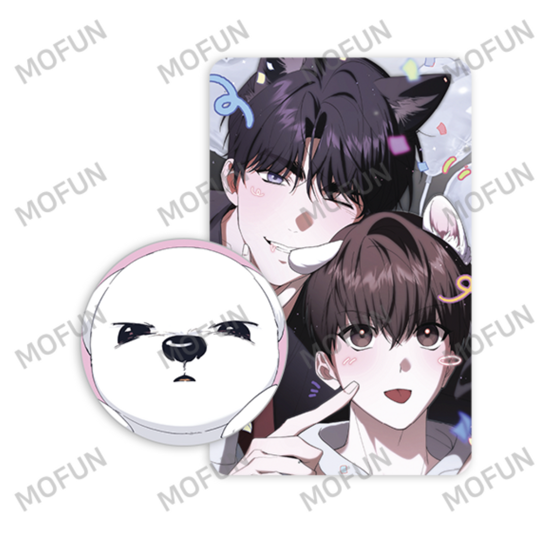 Paws&Claws Ding-dong It's me! Acrylic V-grip Set