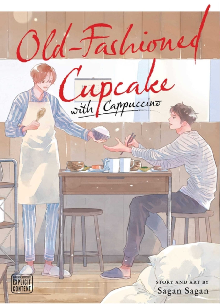 Old-Fashioned Cupcake With Cappuccino