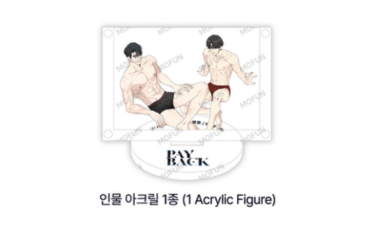 PAYBACK (Second collab) Changing Clothes Acrylic Figure Set