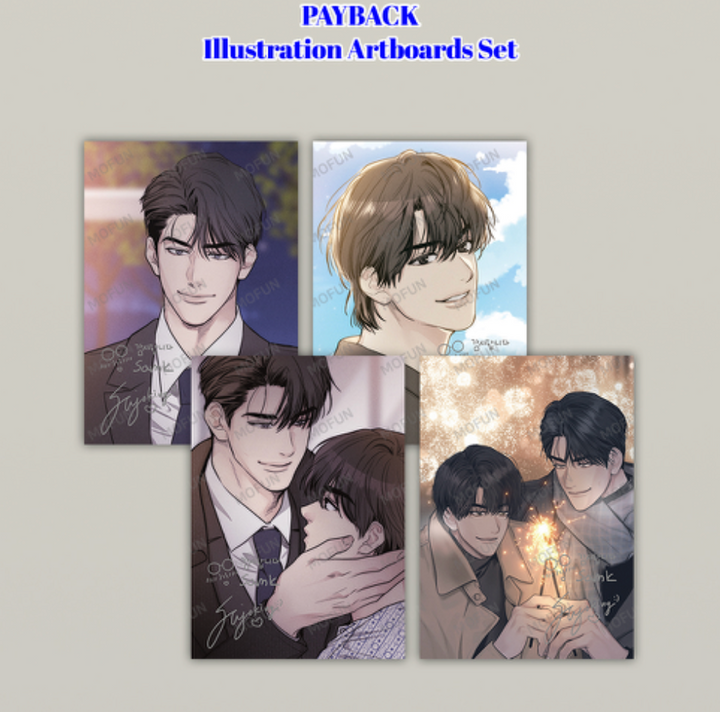 PAYBACK (Second collab) Illustration Artboards - Full Set or Single