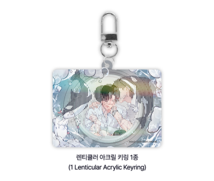 Saturday's Master Lenticular Acrylic Keyring Set