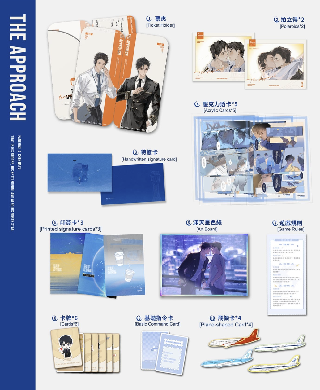 從萬米高空降臨 The Approach Vol. 1+2 (CN Language Edition)