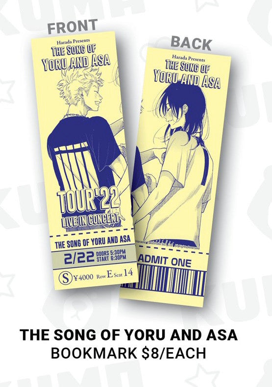 The Song of Yoru and Asa Bookmark