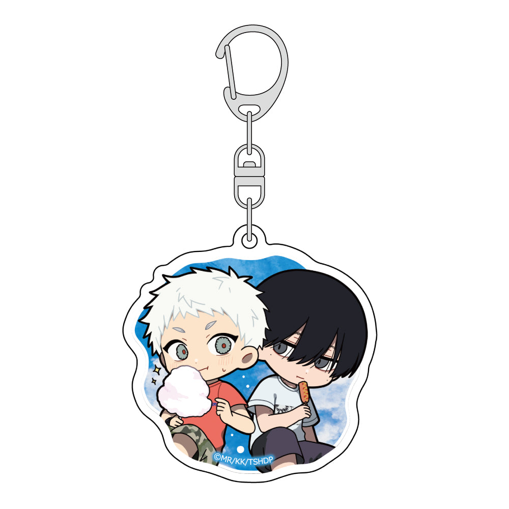 The Summer Hikaru Died Mini Chara Acrylic Keychain