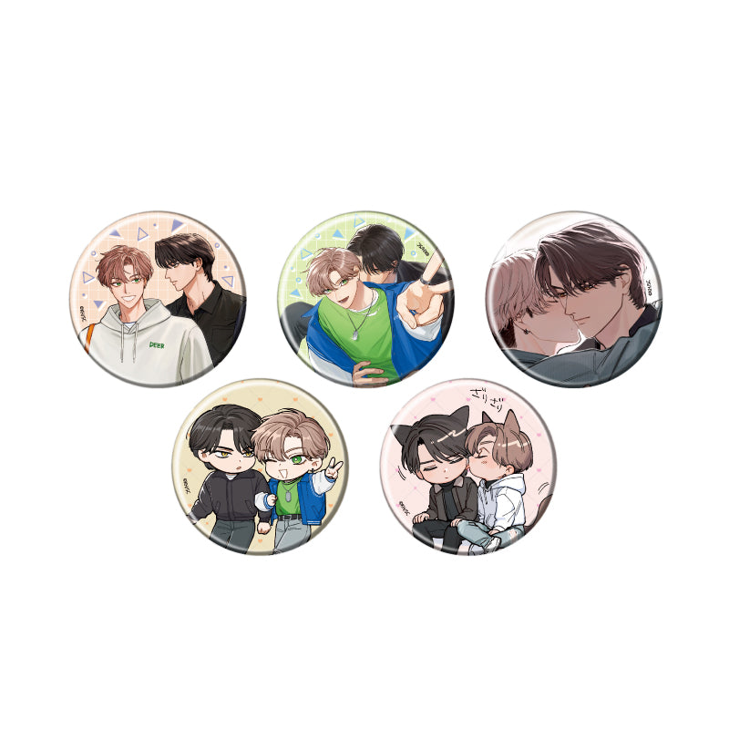 We're Not Cut Out To Be Lovers Can Badge Blind Bag