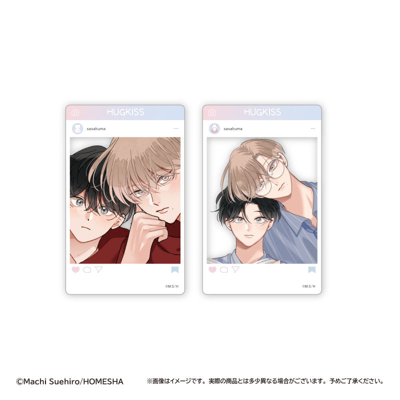 Clumsy Kiss SNS Style Clear Trading Card Set