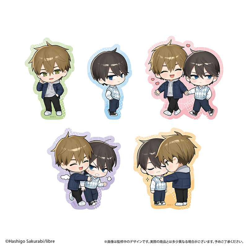 Dakaichi: I'm Being Harassed by the Sexiest Man of the Year Waiwai Sticker Set