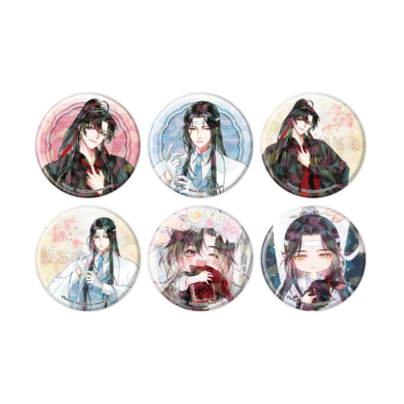 Grandmaster of Demonic Cultivation Hologram Can Badge Blind Bag