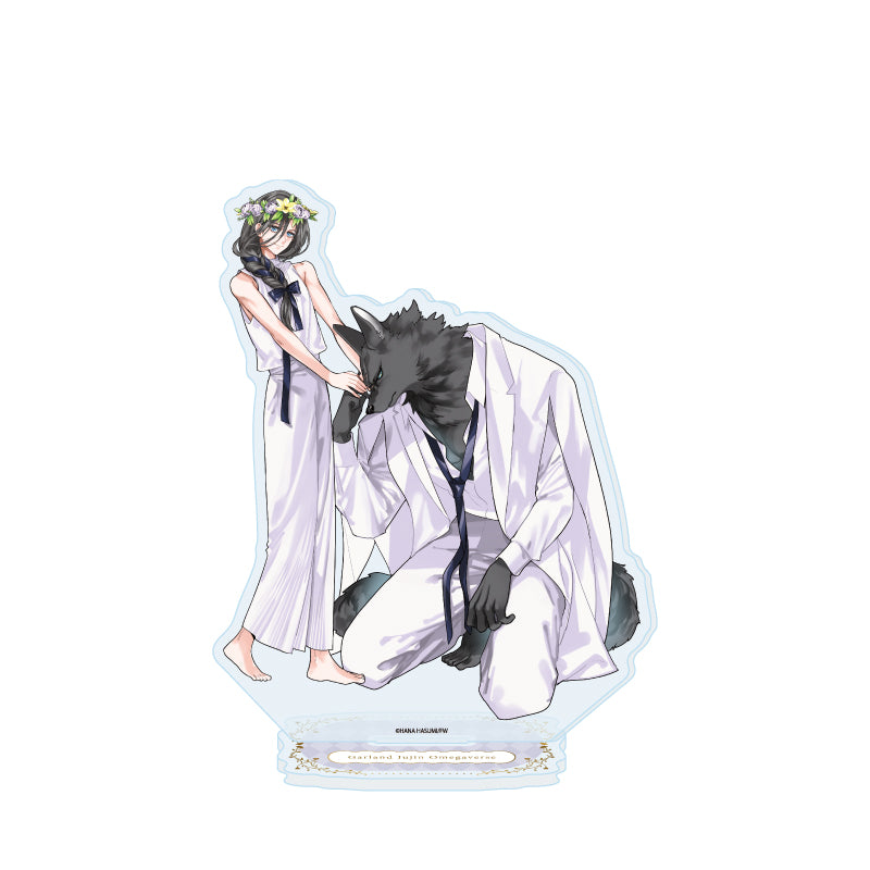 The Beastmen Omegaverse Saga Garland Acrylic Stand - Diego & Jill