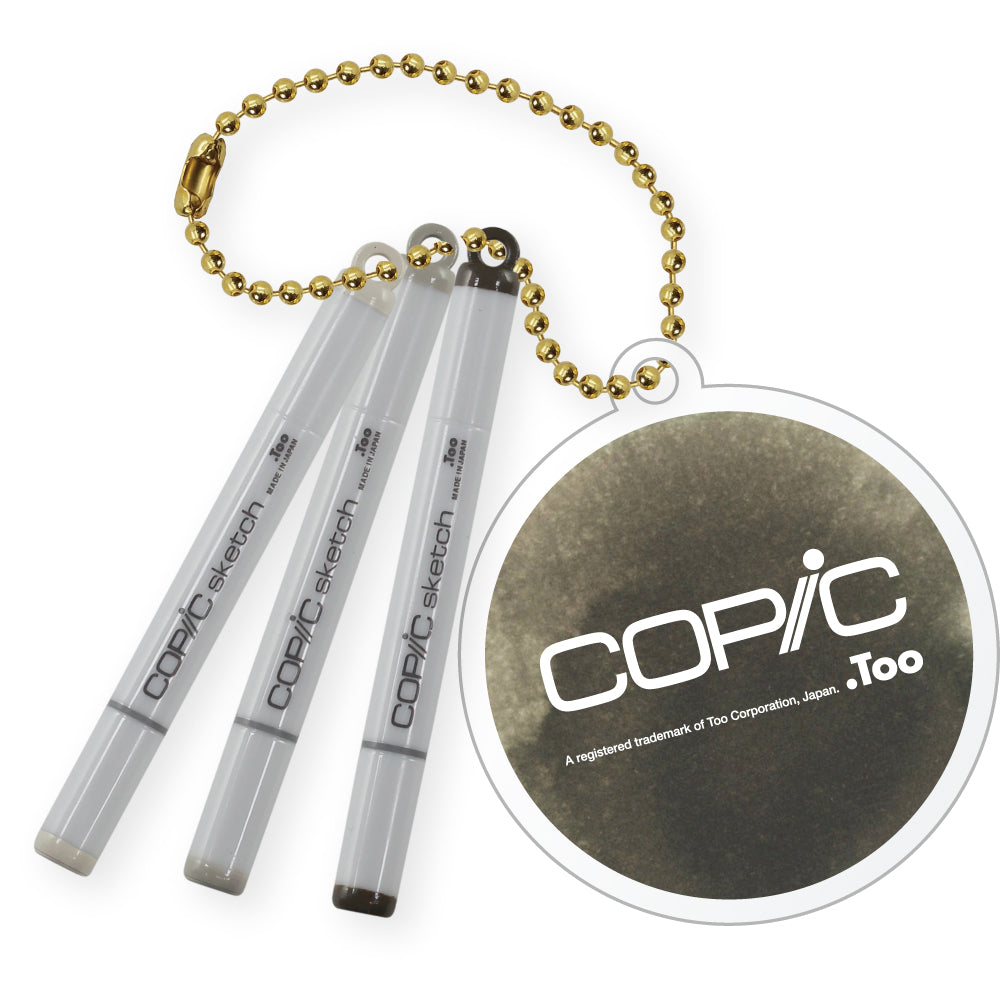 COPIC Miniature Key Chain + 2 Blind Box