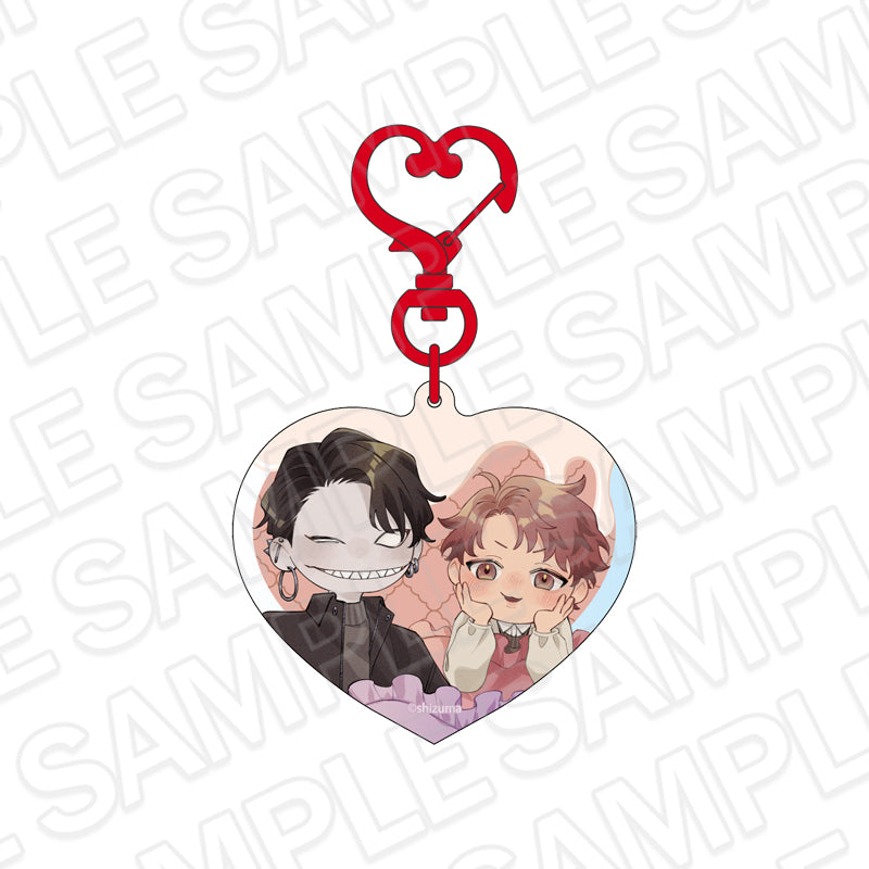 Kaii-san to Asuka-kun no Ohanashi Hologram Key Chain