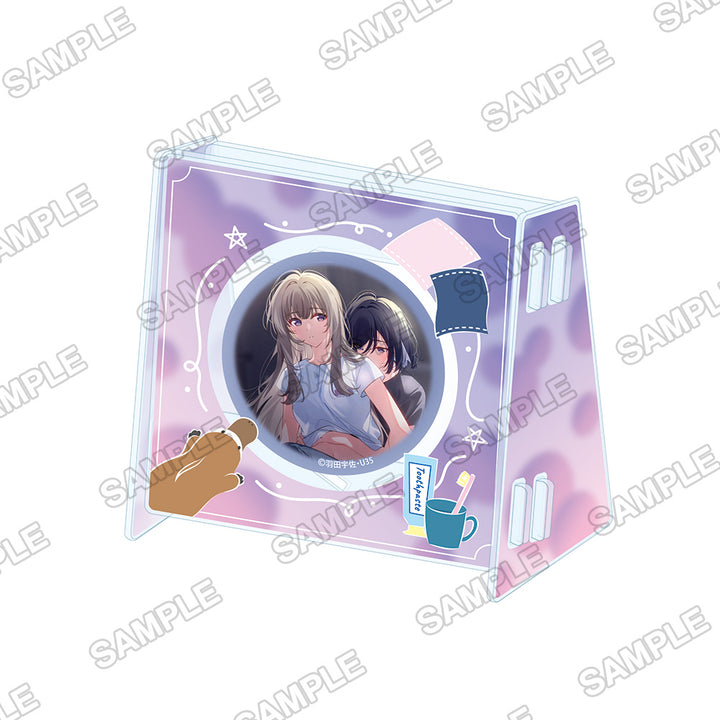 Story About Buying My Classmate Once A Week: Two People's Secret Under the Same Roof Can Badge & Holder Set