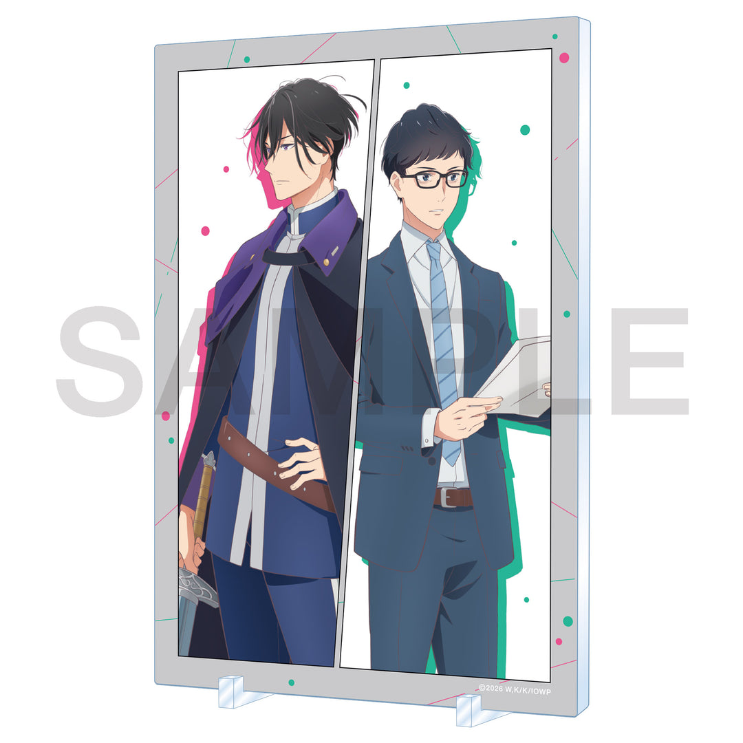 The Other World's Books Depend On the Bean Counter Acrylic Panel