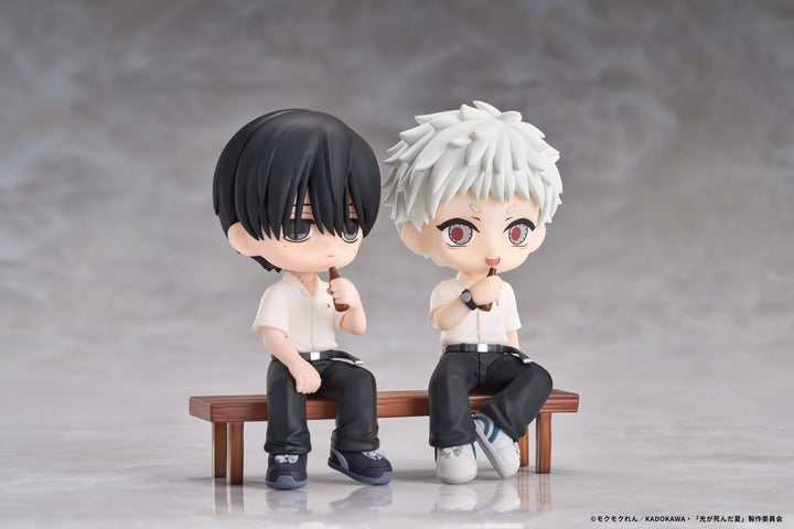 The Summer Hikaru Died Yoshiki & Hikaru Chibi Figure Diorama Scene