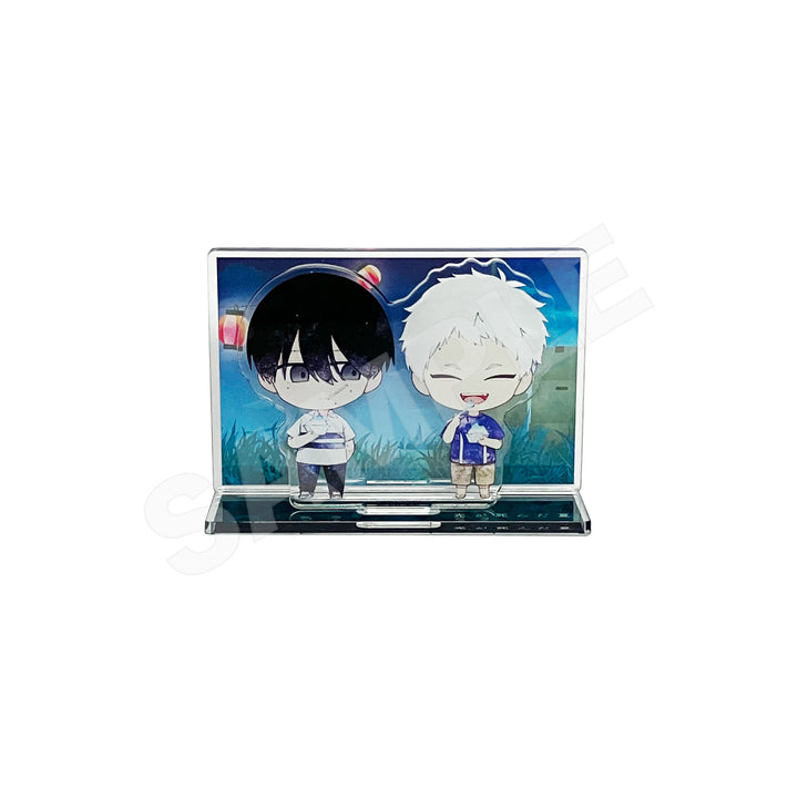 The Summer Hikaru Died Chibi Style Diorama Acrylic Stand B