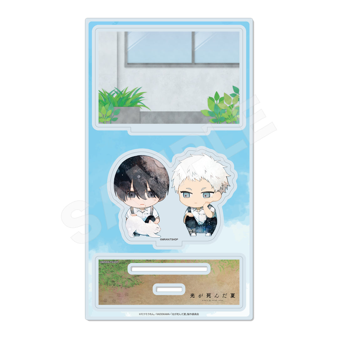The Summer Hikaru Died Chibi Style Diorama Acrylic Stand C