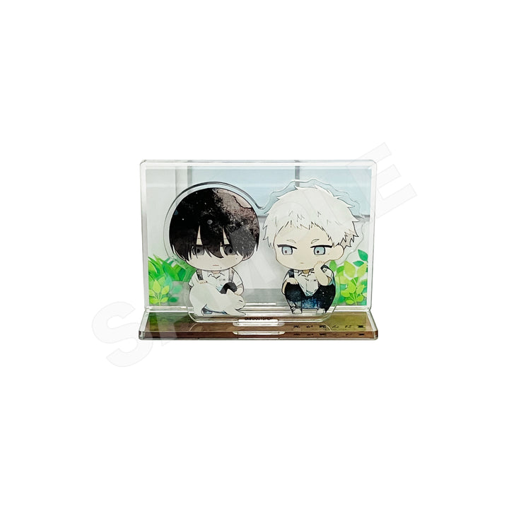 The Summer Hikaru Died Chibi Style Diorama Acrylic Stand C