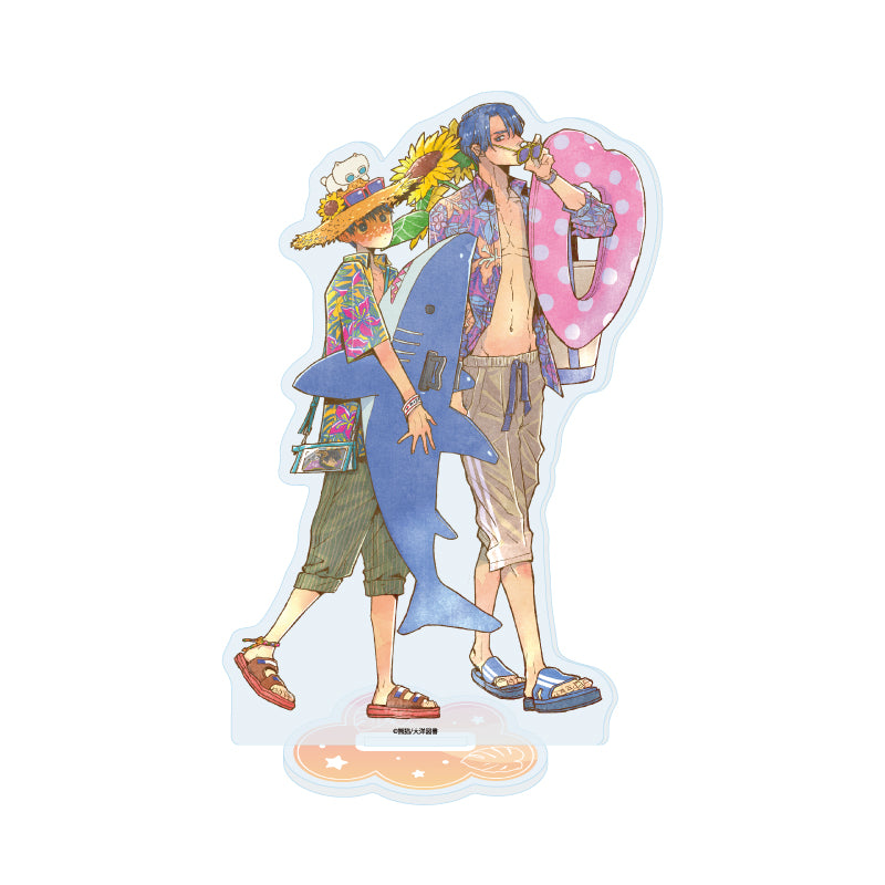 Office Worker Couple's Summer Vacation BL Fair Acrylic Stands