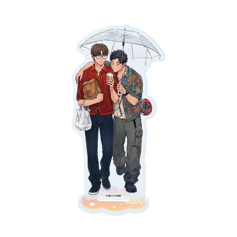 Office Worker Couple's Summer Vacation BL Fair Acrylic Stands