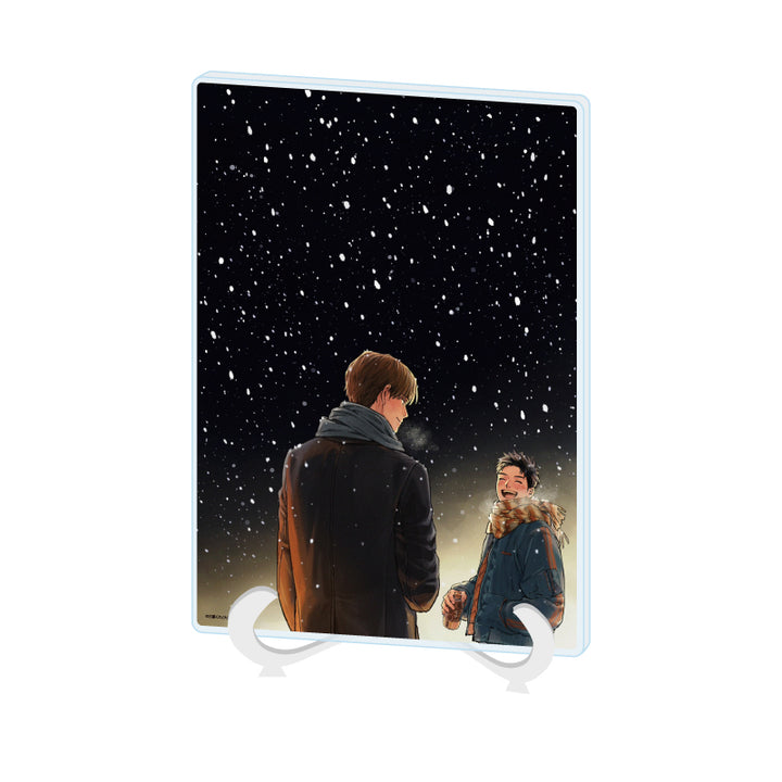 Office Worker Couple's Summer Vacation BL Fair Acrylic Panels