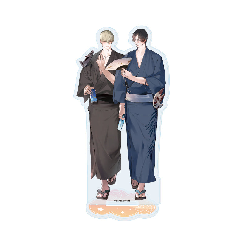 Office Worker Couple's Summer Vacation BL Fair Acrylic Stands
