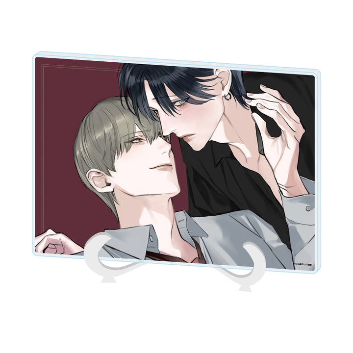 Office Worker Couple's Summer Vacation BL Fair Acrylic Panels