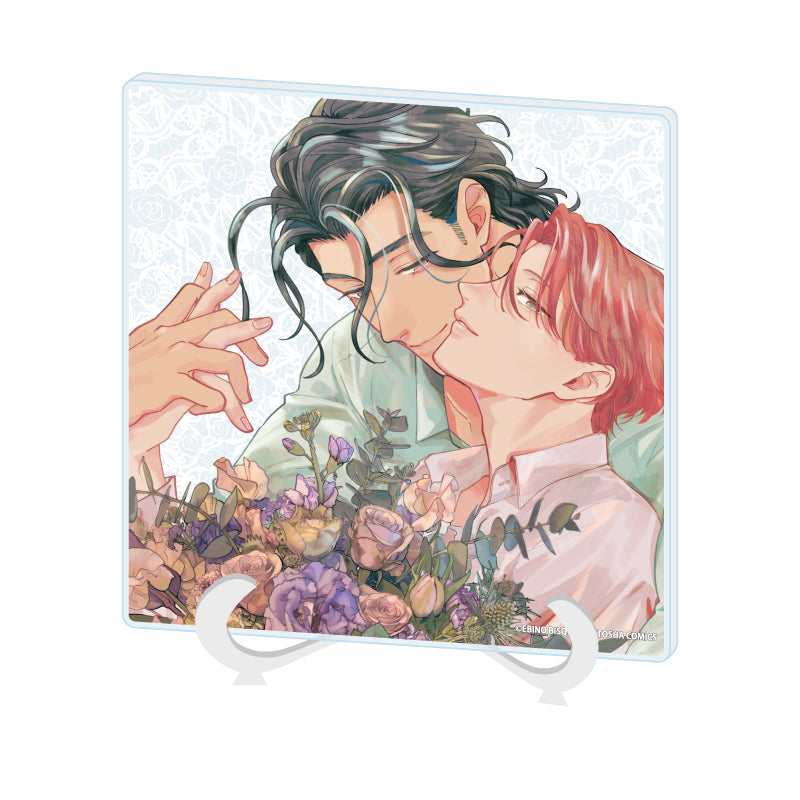 Office Worker Couple's Summer Vacation BL Fair Acrylic Panels