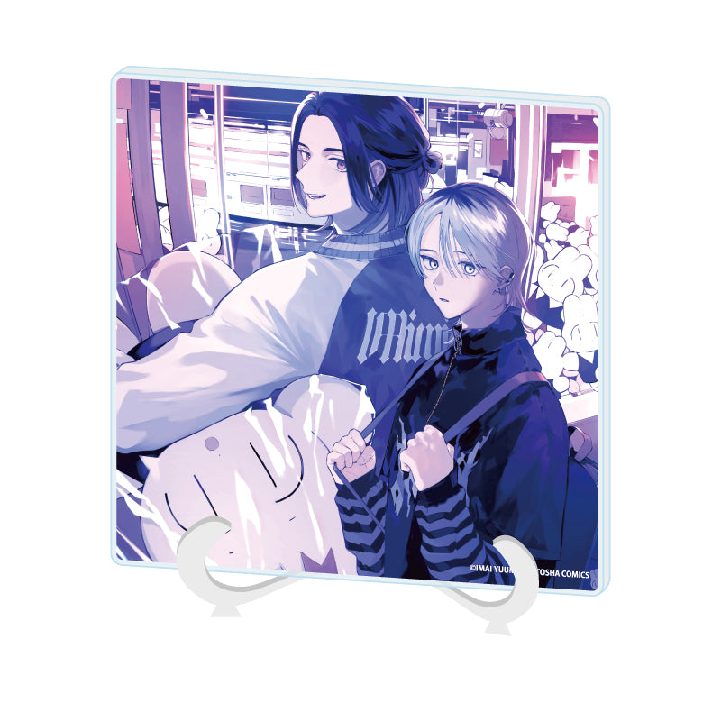 Office Worker Couple's Summer Vacation BL Fair Acrylic Panels