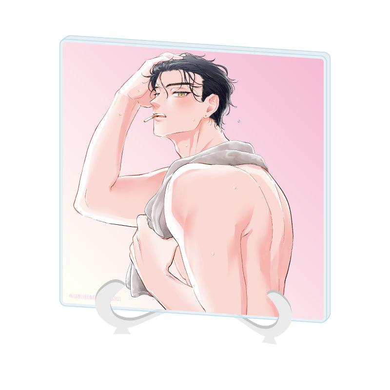 Office Worker Couple's Summer Vacation BL Fair Acrylic Panels