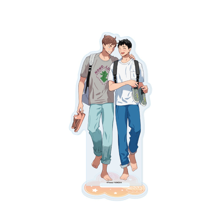 Office Worker Couple's Summer Vacation BL Fair Acrylic Stands