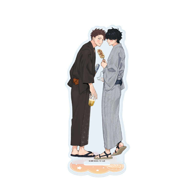 Office Worker Couple's Summer Vacation BL Fair Acrylic Stands